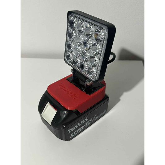 Foco de trabajo led compatible con batería Makita 18 LXT