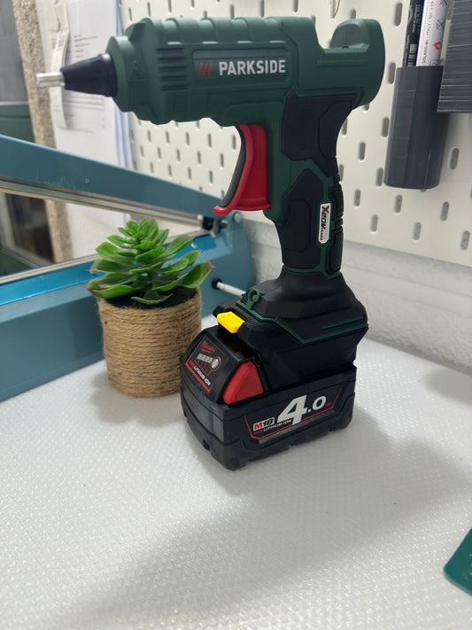 Baterías Milwaukee M18 en Parkside X20 - Miartesaniaen3D