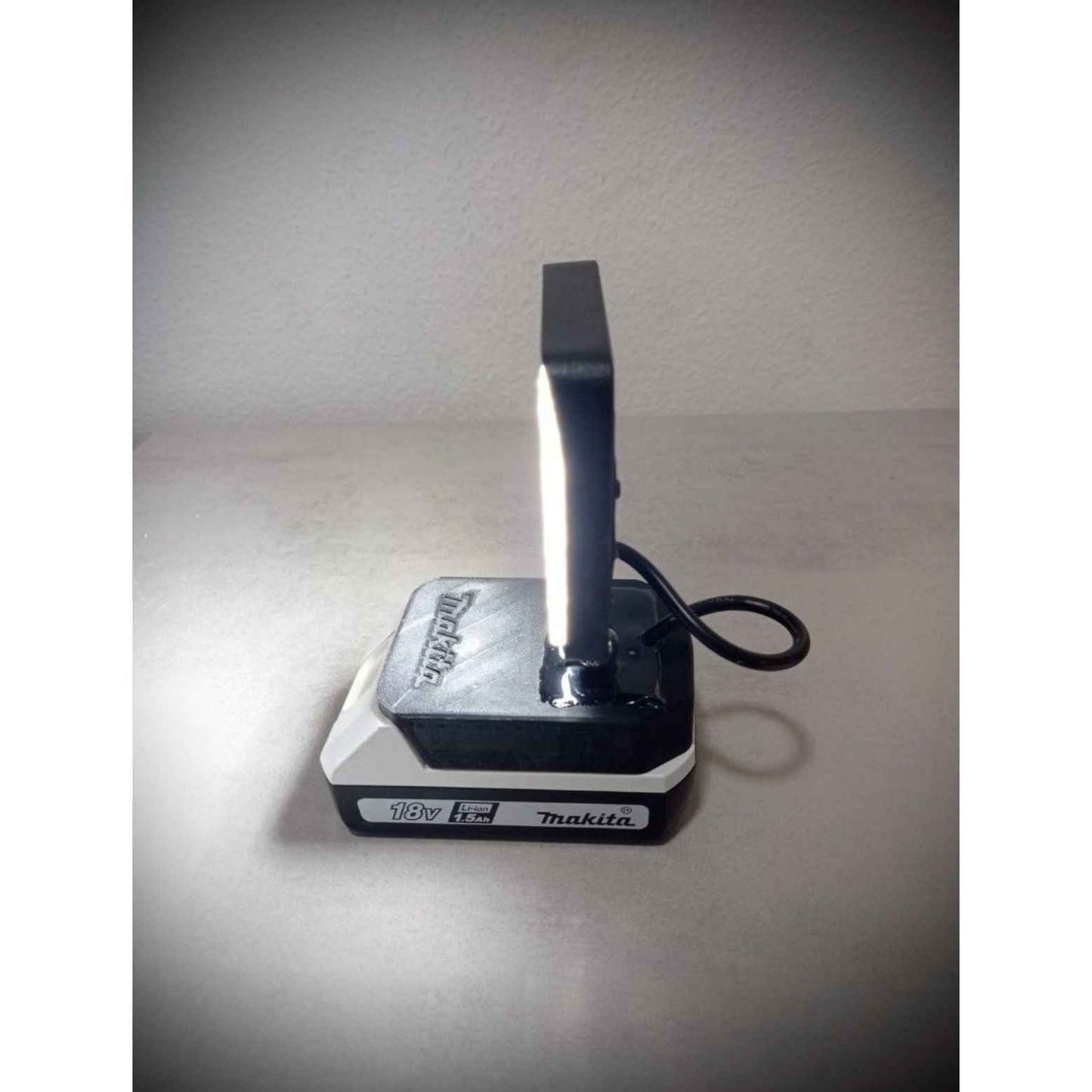 Foco de trabajo led compatible con batería Makita Serie G