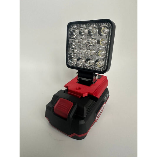 Foco de trabajo led ideal para profesionales y bricolaje de hogar compatible con batería Parkside X20 - Miartesaniaen3D