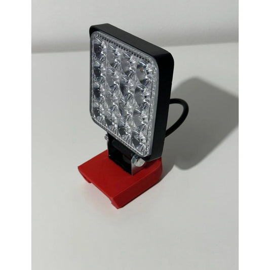 Foco de trabajo led  compatible con batería Worx 20v - Miartesaniaen3D