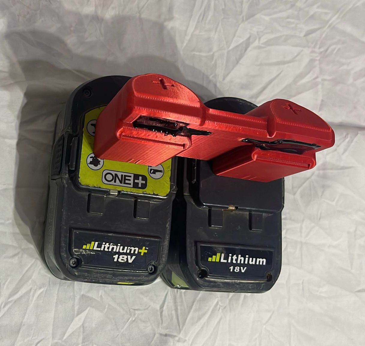 Recuperador de baterías compatible con baterías Ryobi One + 18v - Miartesaniaen3D