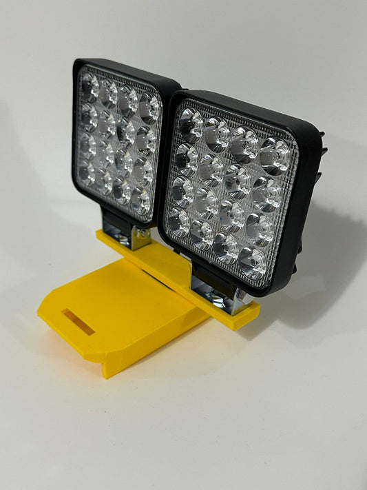 Foco de Trabajo Doble UltraLED compatible con Stanley v20 - Miartesaniaen3D