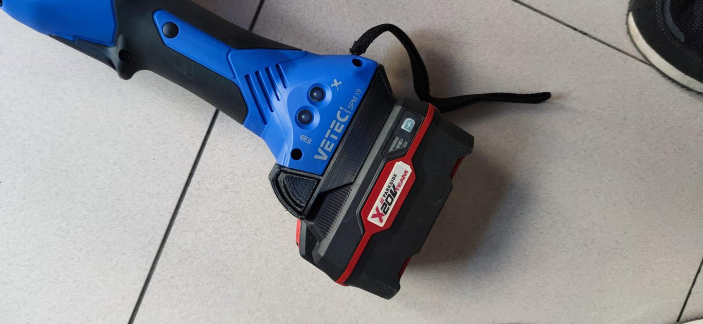 Adaptador Batería compatible con VETEC SPM 19
