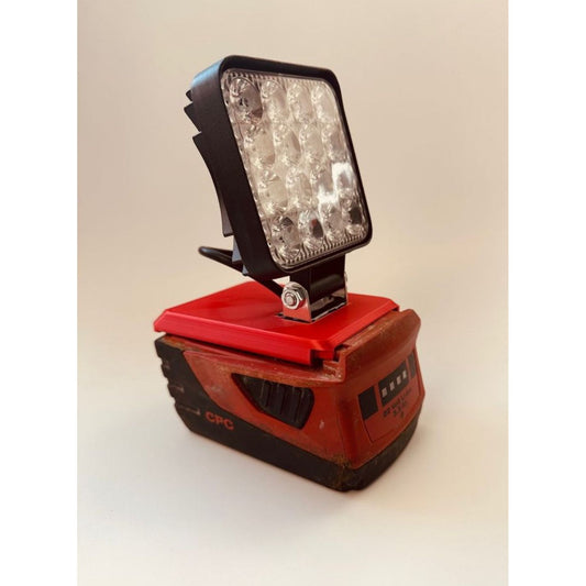 Foco de trabajo led  compatible con batería Hilti - Miartesaniaen3D