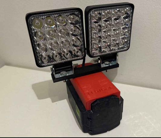 Foco de Trabajo Doble UltraLED compatible con baterías Festool