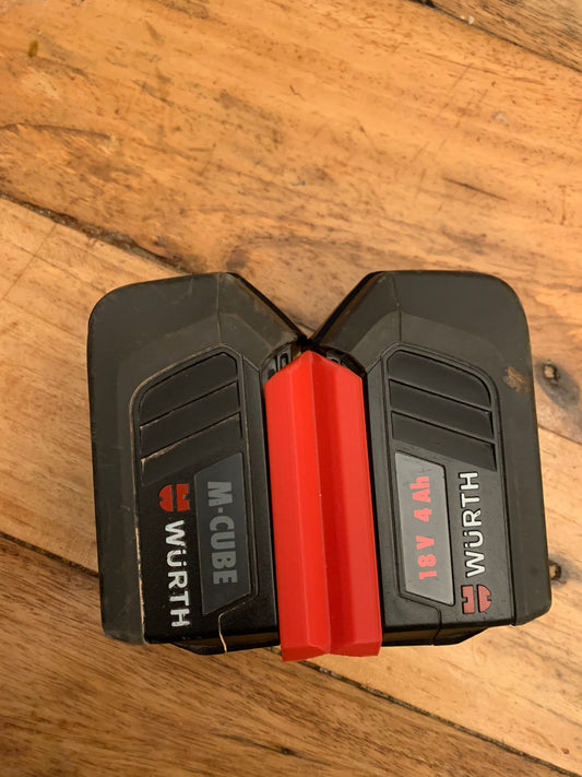 Recuperador de baterías compatible con baterías Wurth M Cube