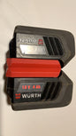 Recuperador de baterías compatible con baterías Wurth M Cube
