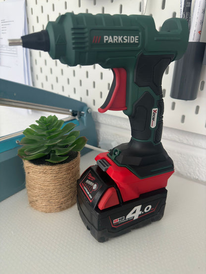 Baterías Milwaukee M18 en Parkside X20