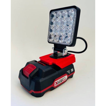 Foco de trabajo led ideal para profesionales y bricolaje de hogar compatible con batería Parkside X20