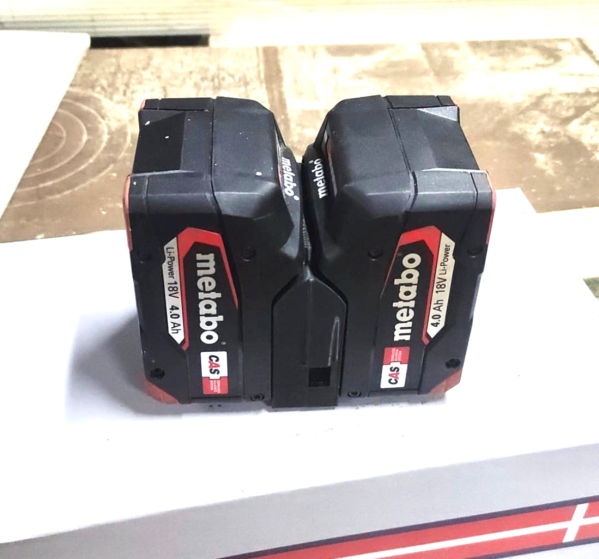 Recuperador de baterías compatible con baterías Metabo