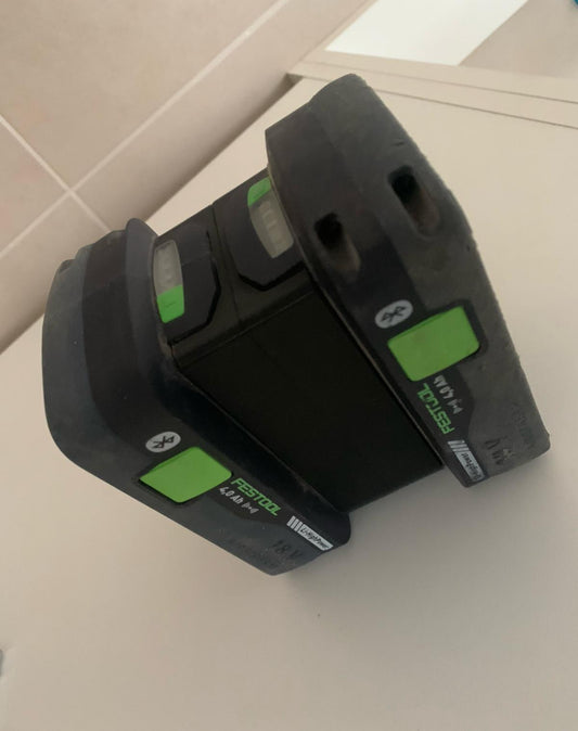 Recuperador de baterías compatible con baterías Festool