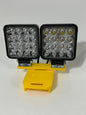 Foco de Trabajo Doble UltraLED compatible con Stanley v20 - Miartesaniaen3D