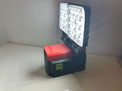 Double UltraLED Work Light compatible with Festool batteries 