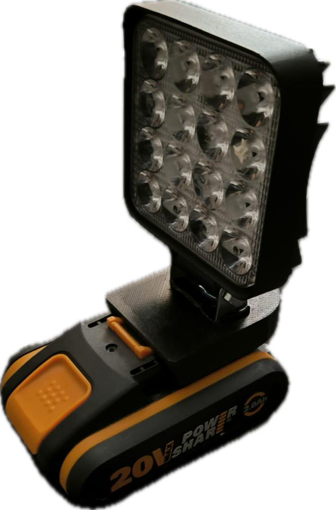 Foco de trabajo led  compatible con batería Worx 20v